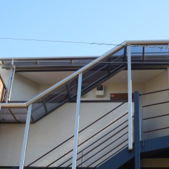 3階部分階段廊下屋根　（完成後の施工で別途工事代金が発生します。）
